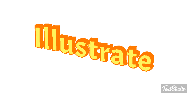 Illustrate Text effect