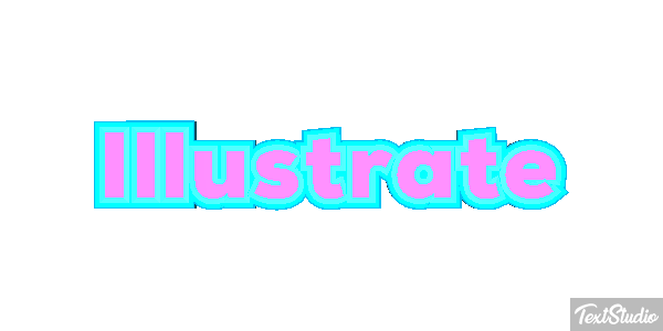 Illustrate Text effect