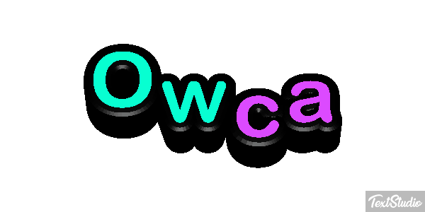 Owca Text effect