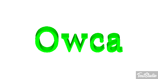 Owca Text effect