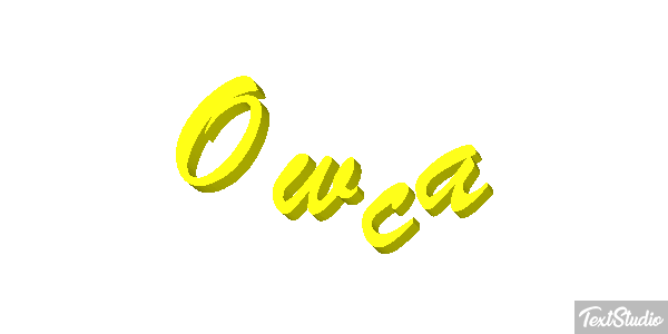 Owca Text effect