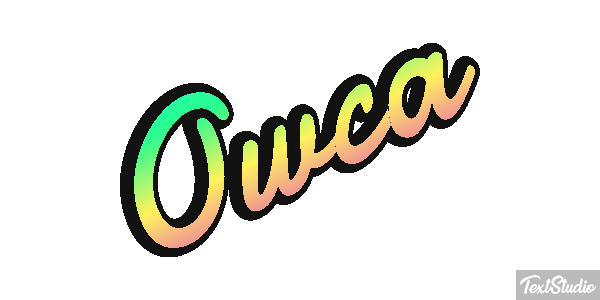 Owca Text effect