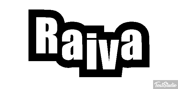 Raiva Texteffekt