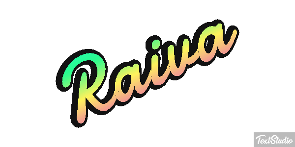 Raiva Texteffekt