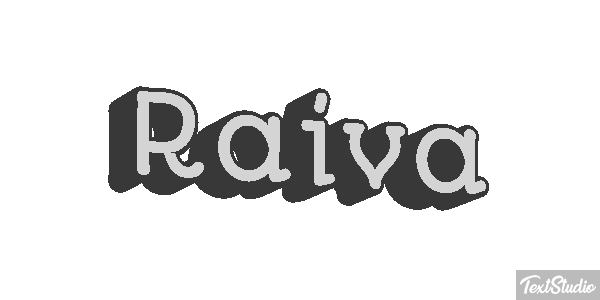 Raiva Texteffekt