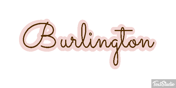Burlington Efekt tekstowy