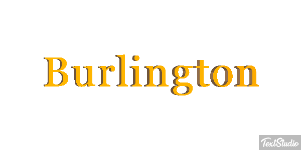 Burlington Efekt tekstowy