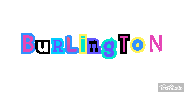 Burlington Efekt tekstowy