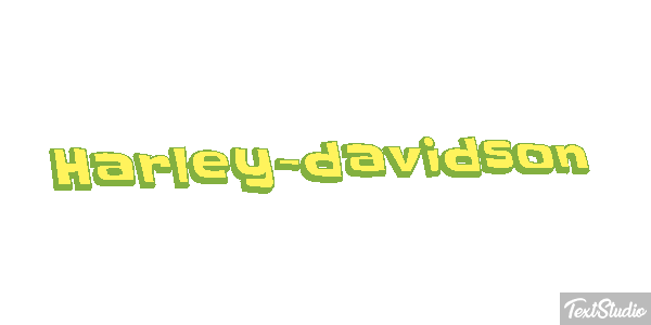 Harley-davidson Tekst effect