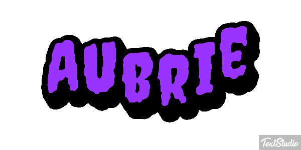 Aubrie Texteffekt