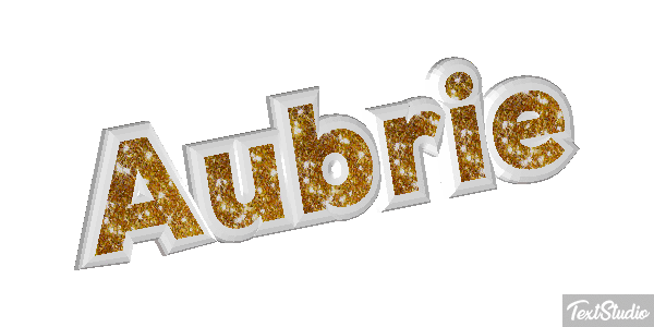 Aubrie Texteffekt