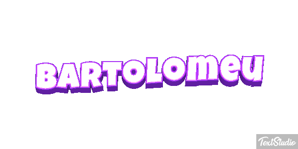 Bartolomeu Text effect