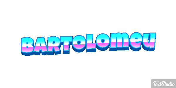 Bartolomeu Text effect