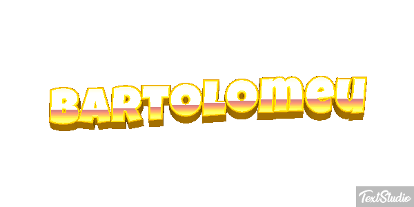 Bartolomeu Text effect