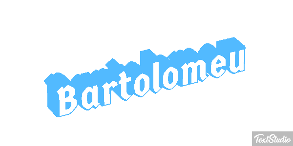 Bartolomeu Text effect