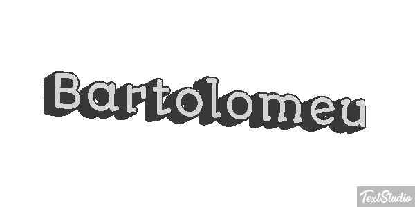 Bartolomeu Text effect