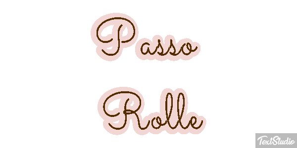 Passo Rolle Efekt tekstowy