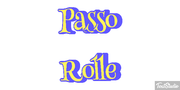 Passo Rolle Efekt tekstowy