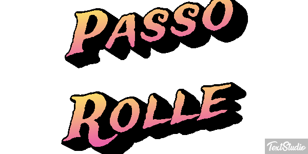 Passo Rolle Efekt tekstowy