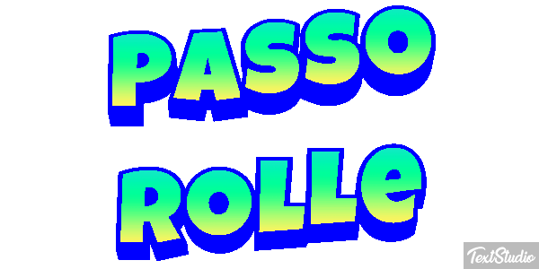 Passo Rolle Efekt tekstowy