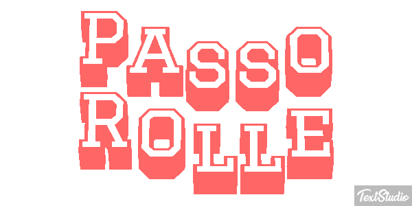 Passo Rolle Efekt tekstowy