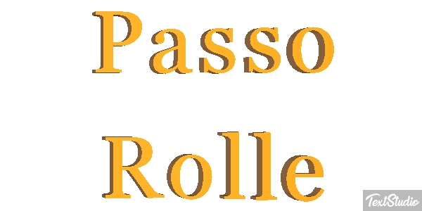 Passo Rolle Efekt tekstowy