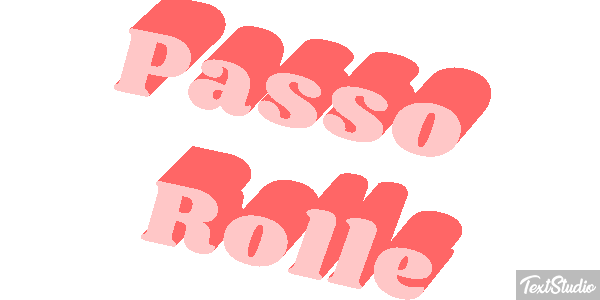 Passo Rolle Efekt tekstowy