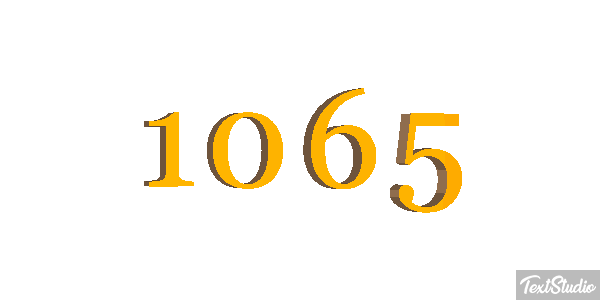 1065 Text effect