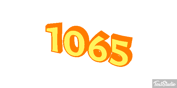 1065 Text effect