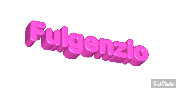 Fulgenzio Text effect