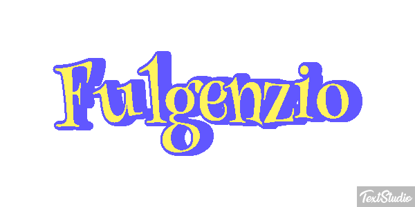 Fulgenzio Text effect