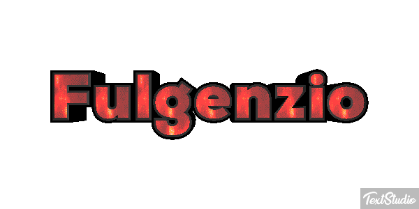 Fulgenzio Text effect