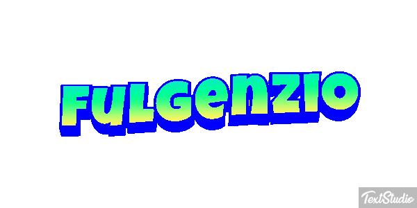 Fulgenzio Text effect
