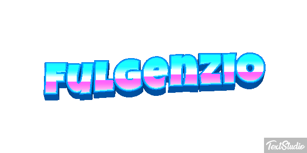 Fulgenzio Text effect