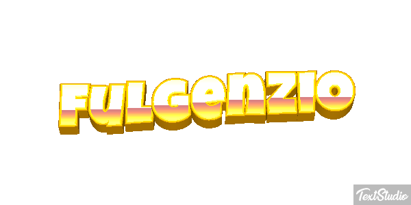 Fulgenzio Text effect