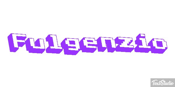 Fulgenzio Text effect
