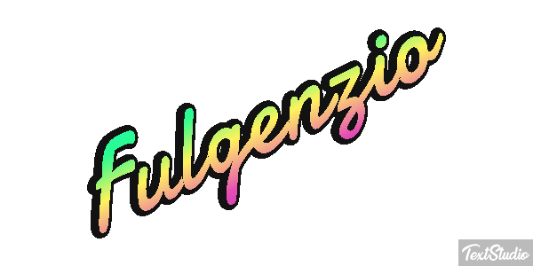 Fulgenzio Text effect