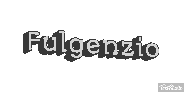 Fulgenzio Text effect