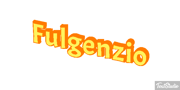 Fulgenzio Text effect