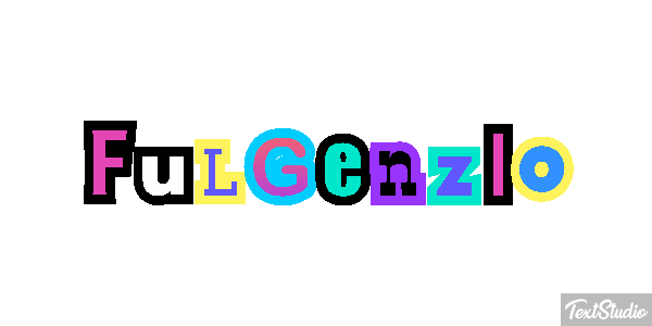 Fulgenzio Text effect