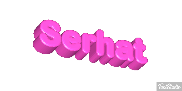 Serhat Текстовый эффект