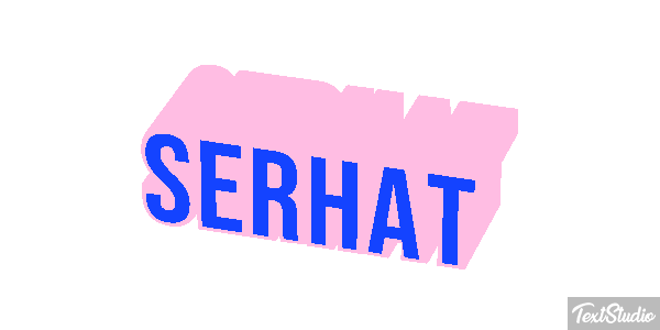 Serhat Текстовый эффект