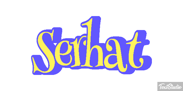 Serhat Текстовый эффект