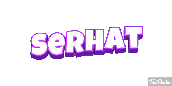 Serhat Текстовый эффект