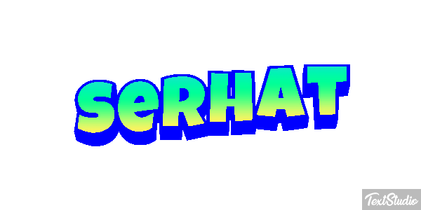 Serhat Текстовый эффект