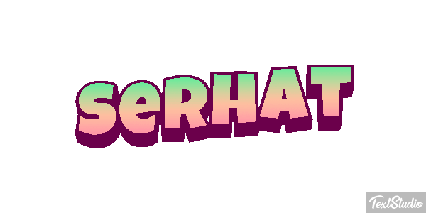 Serhat Текстовый эффект
