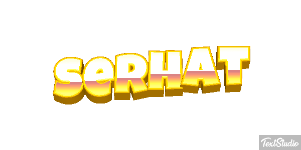 Serhat Текстовый эффект