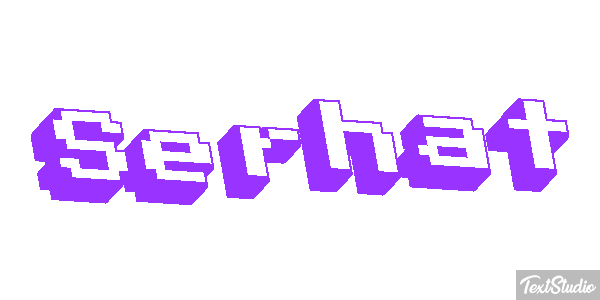 Serhat Текстовый эффект