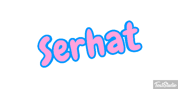 Serhat Текстовый эффект