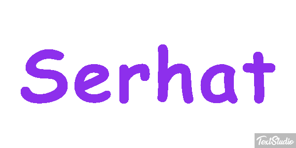 Serhat Текстовый эффект